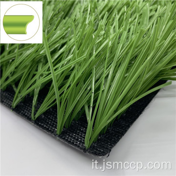 Bella e vera pavimentazione da calcio erba artificiale